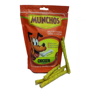 MUNCHOS Dog Treat Sticks, Chicken.